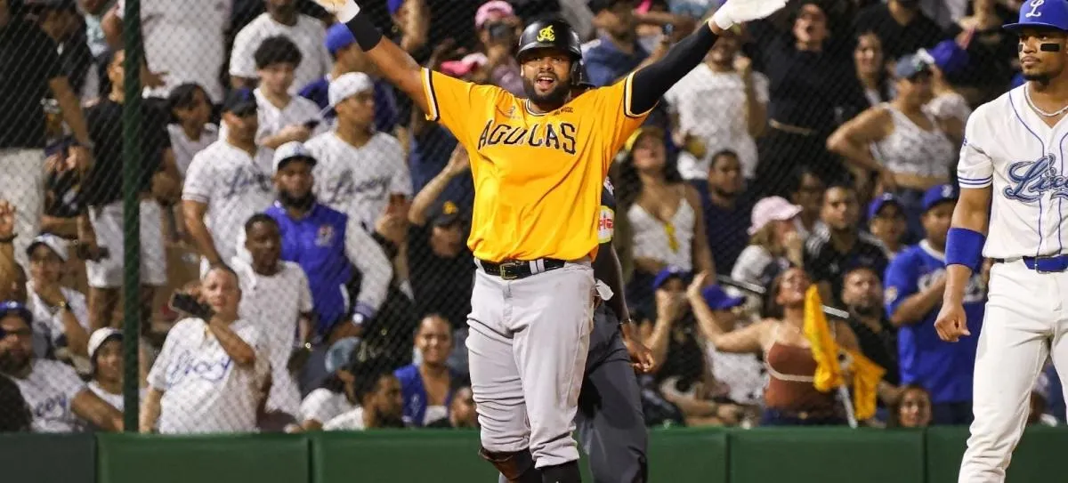 Las Águilas llegan a su victoria 500 sobre el Licey con un triple de Bonifacio