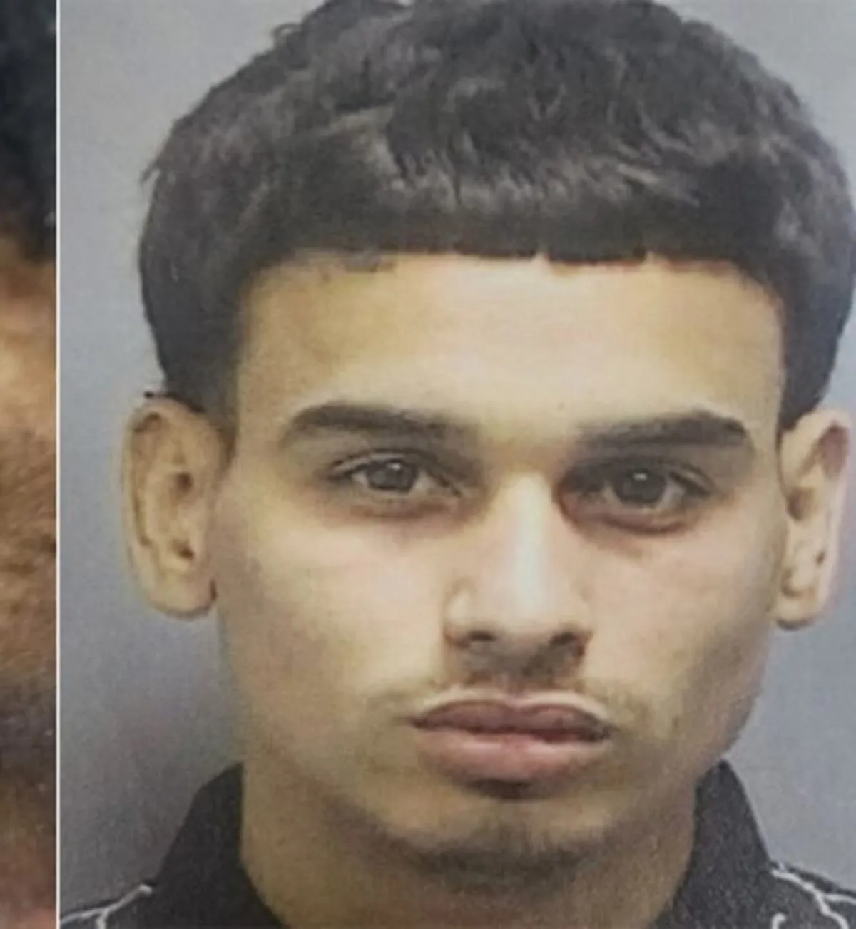 Foto de ficha policial de Joniel Doménech Torres, un joven de pelo corto oscuro mirando de frente a la cámara
