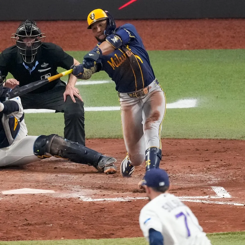 Los Brewers aplastan 10-1 a los Rays y quedan a un triunfo de su primera Serie Mundial