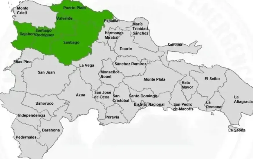 El COE pone cinco provincias en alerta verde ante los aguaceros que trae la vaguada