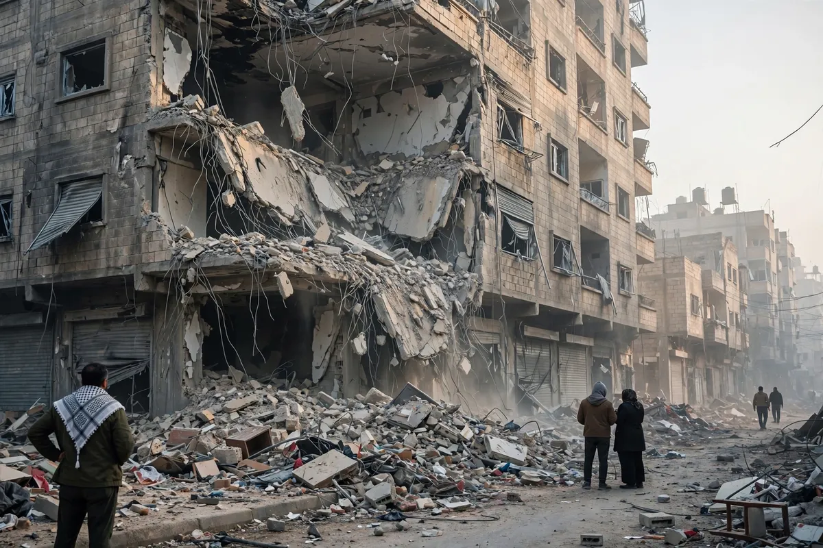 Cuatro palestinos mueren en Gaza en una jornada de bombardeo y disparos pese al alto el fuego
