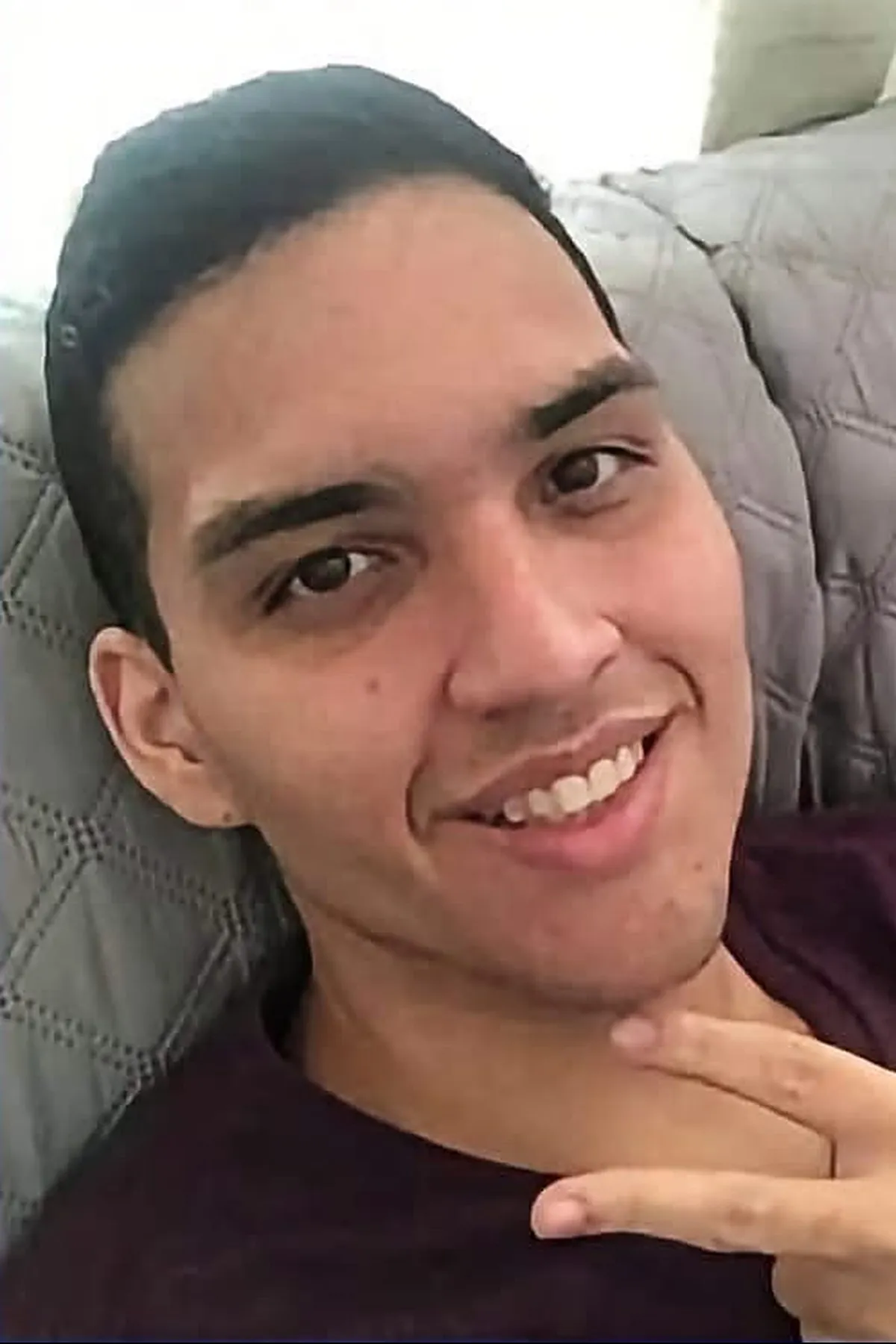 Fotografía de José Luis Ortiz Peña, de 27 años, víctima del asesinato en Ceiba.