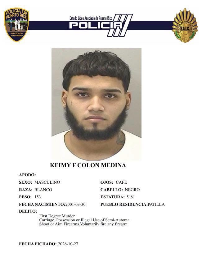 Ficha oficial de Keimy Feliciano Colón Medina