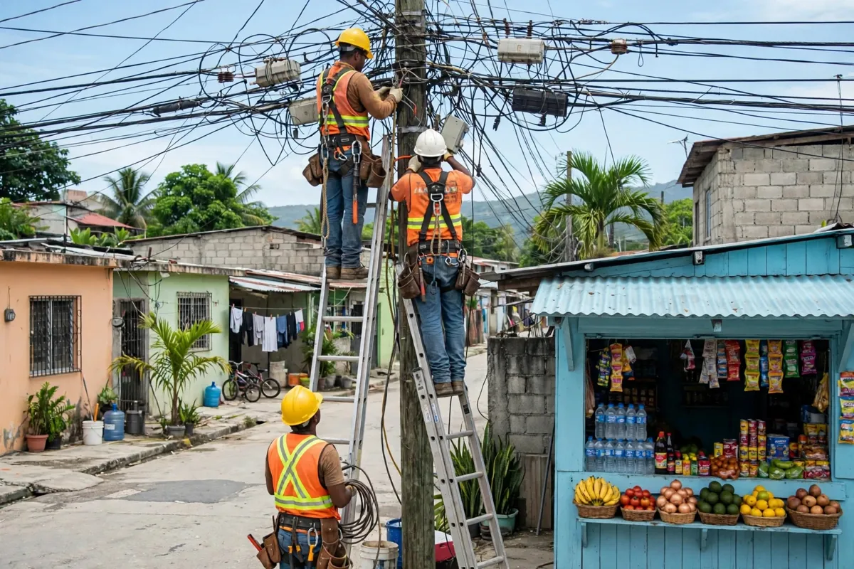 Edeeste dejará sin luz por hasta nueve horas a barrios de la capital y Santo Domingo Este este martes