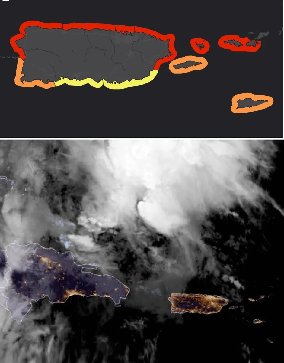 El tiempo en Puerto Rico hoy, sábado 24 de octubre de 2026: riesgo alto de corrientes marinas en las playas del norte y aguaceros dispersos