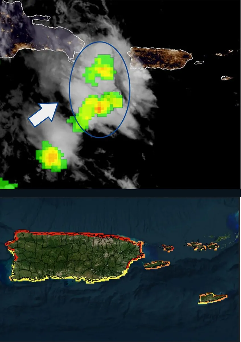 El tiempo en Puerto Rico hoy, miércoles 28 de octubre de 2026: calor, aguaceros en el oeste y riesgo alto de corrientes marinas