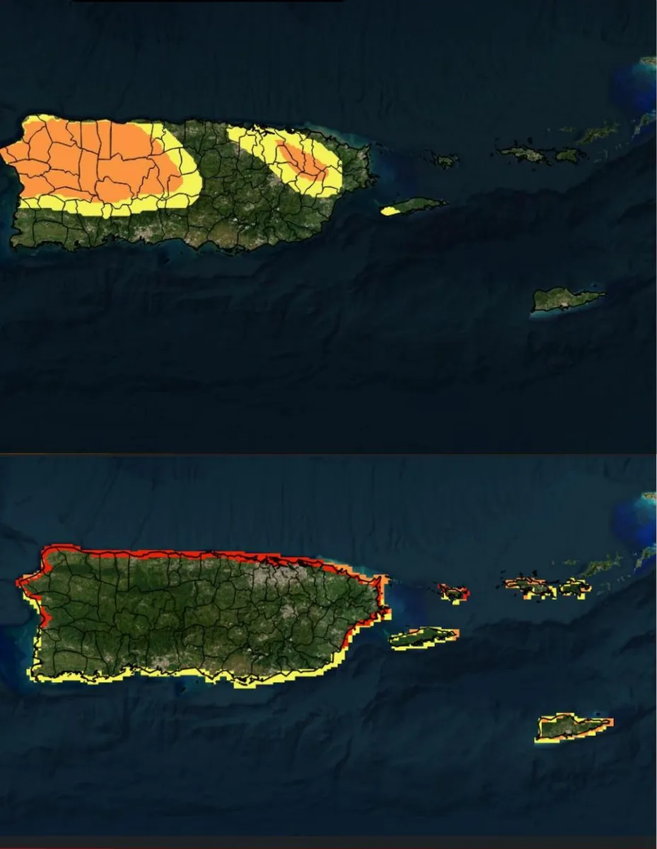 El tiempo en Puerto Rico hoy, jueves 29 de octubre de 2026: aguaceros y tronadas en la tarde, calor y riesgo alto de corrientes marinas