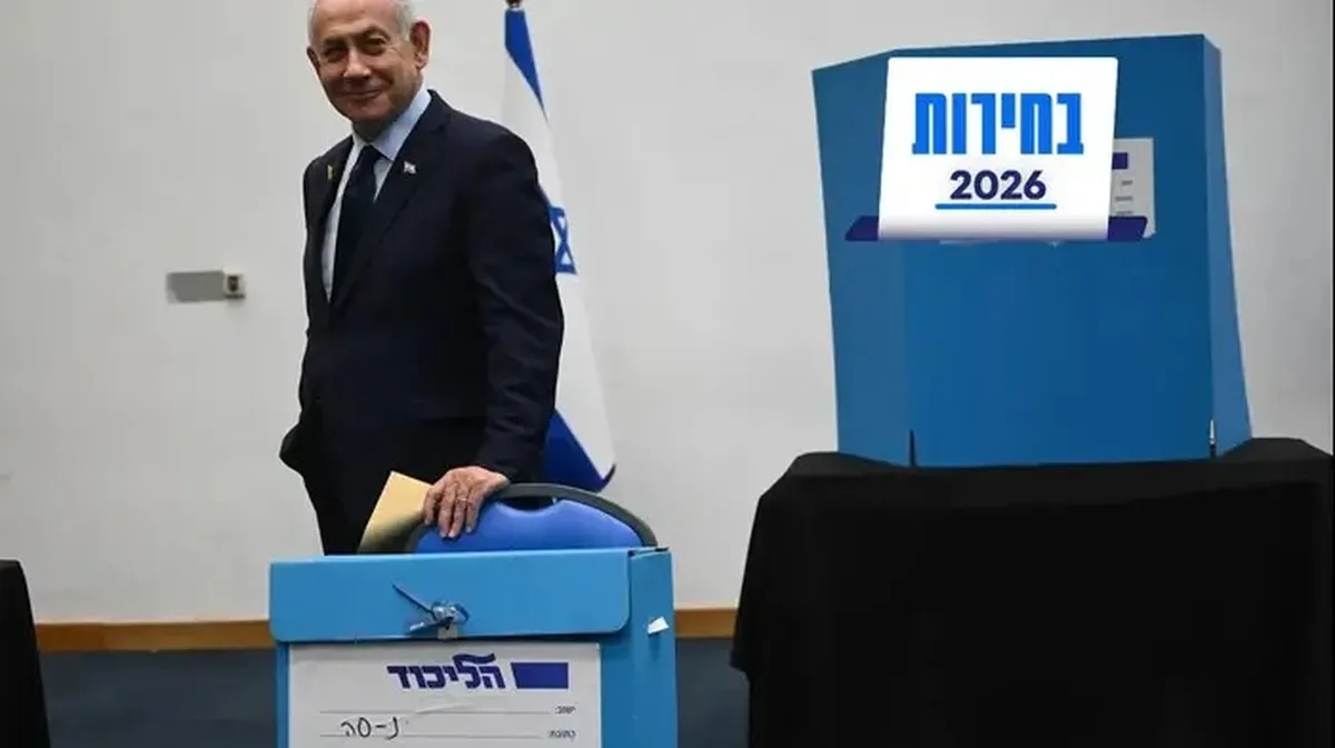 Los sondeos a pie de urna dejan un empate en Israel y Netanyahu y Eisenkot se disputan el liderazgo