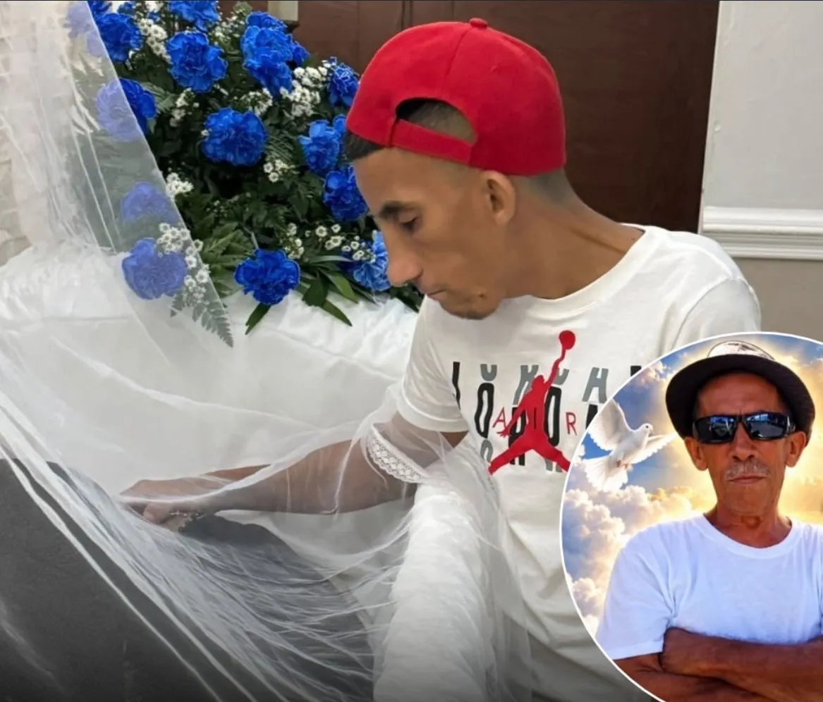 ELVIN, DEL DÚO ELVIN Y JARET, DESPIDE A SU PADRE EN EL VELORIO: JARET LE PROMETE QUE NO LE FALTARÁ NADA