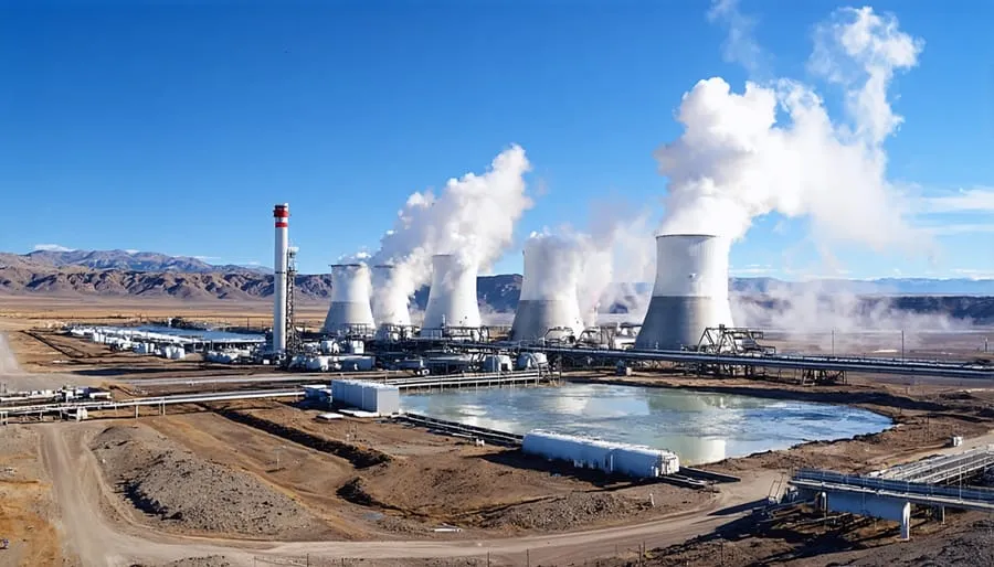 Una subasta geotérmica en Nevada choca con cuatro grandes proyectos solares en el desierto