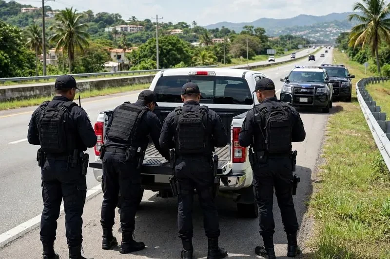 DNCD ocupa armas y municiones a un hombre en un operativo en Santo Domingo Oeste
