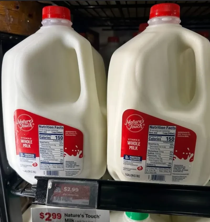 El galón de leche: a $2.99 en Estados Unidos y casi $7 en Puerto Rico