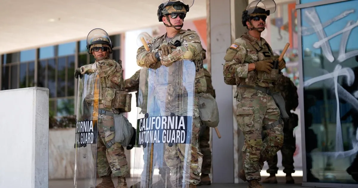 Un tribunal de apelaciones declara ilegal el despliegue de la Guardia Nacional en Los Ángeles ordenado por Trump