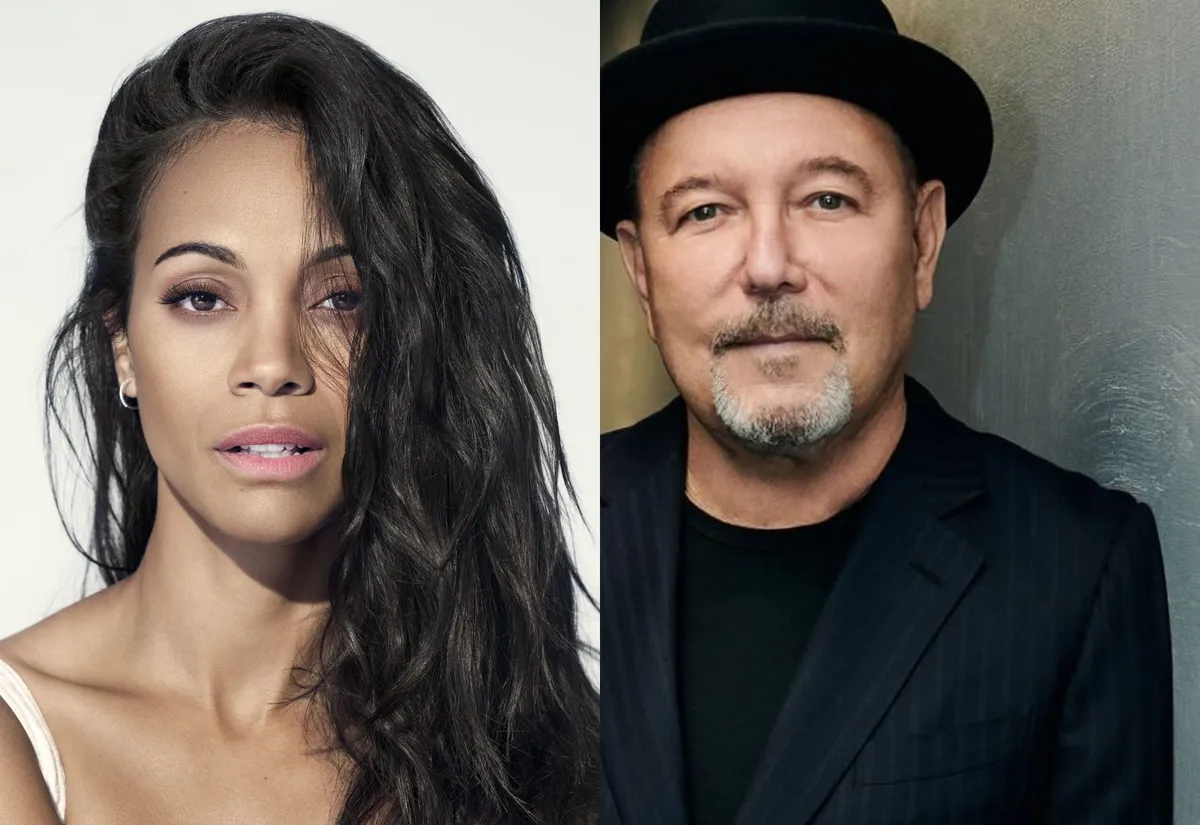 Zoé Saldaña y Rubén Blades compartirán pantalla en una película que se rodará en Nueva York